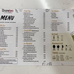 Menu Menu