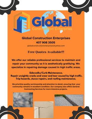 Masonry Subcontractor - We are a Masonry subcontractor. Our primary scope of work is: - Concrete pumping - Foundation/slab - Masonry/ stone - Renovations - Stuccos/EIFS - Drywall. We would like to be added to your bidders list and any upcoming project that we can be at service to. Masonry Subcontractor - We are a Masonry subcontractor. Our primary scope of work is: - Concrete pumping - Foundation/slab - Masonry/ stone - Renovations - Stuccos/EIFS - Drywall. We would like to be added to your bidders list and any upcoming project that we can be at service to.