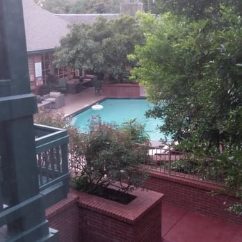 Habitat Suites - Pool view from my room. - Hotels Near Me - Austin, Texas