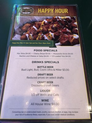 Menu photo 4 Sports Grill - Sunset Miami, FL
