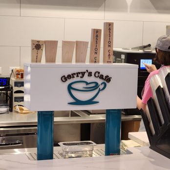 Gerry’s Cafe - a man working in a coffee shop - Coffee & Tea Near Me - Arlington Heights, Illinois