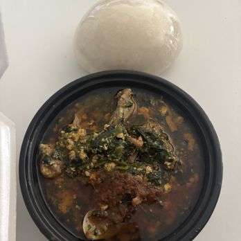 Mamaclass African Kitchen - Fufu With Goat Meat - Food Trucks Near Me - Oklahoma City, Oklahoma Mamaclass African Kitchen - Fufu With Goat Meat - Food Trucks Near Me - Oklahoma City, Oklahoma