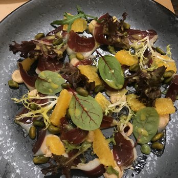 Zazpi Taberna - Duck salad - Basque Near Me - Donostia-san Sebastian, SS Zazpi Taberna - Duck salad - Basque Near Me - Donostia-san Sebastian, SS