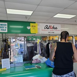 Aloha Dry Cleaners And Laundry - Waiting in line to get my suit dry cleaned.