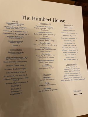 Menu photo 6 Humbert House Clarence, NY Menu photo 6 Humbert House Clarence, NY