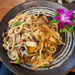 Chicken udon Chicken udon