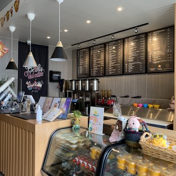 Panntea - a display of pastries and pastries in a bakery - Bubble Tea Near Me - Scarborough, Ontario