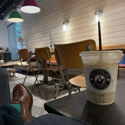 Ice latte with condensed milk Ice latte with condensed milk