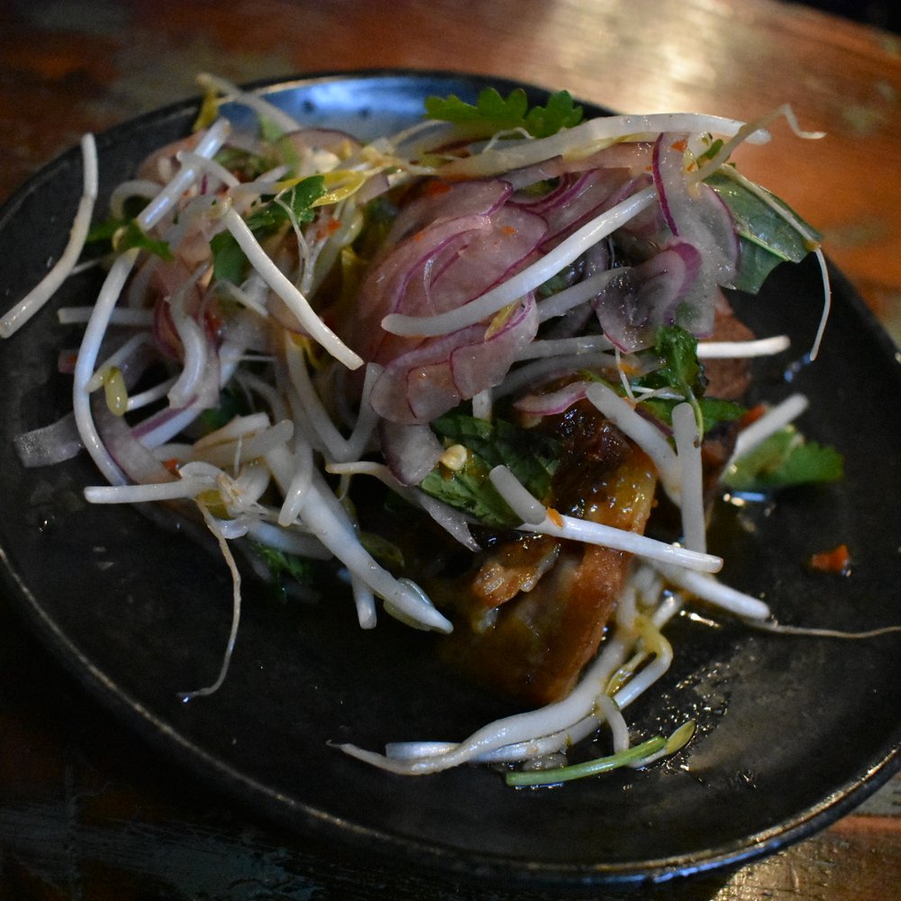Crispy pork belly