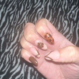 My autumn nails. My autumn nails.
