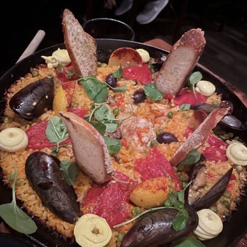 Amada - Chicken and Chorizo Paella - Tapas Bars Near Me - Philadelphia, Pennsylvania