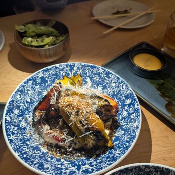 Noko Nashville - Charred peppers - Japanese Near Me - Nashville, Tennessee Noko Nashville - Charred peppers - Japanese Near Me - Nashville, Tennessee
