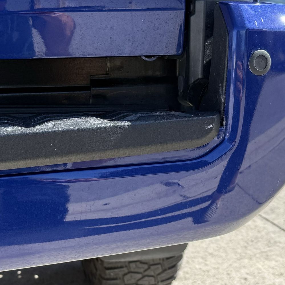 Jupiter Auto Body - Notice the gap vs the contour of the bumper. This was following the repair. It did not meet my expectations. - Body Shops Near Me - Jupiter, Florida Jupiter Auto Body - Notice the gap vs the contour of the bumper. This was following the repair. It did not meet my expectations. - Body Shops Near Me - Jupiter, Florida