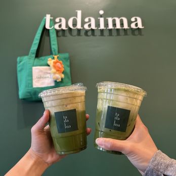 Tadaima - Mission - Matcha Latte w/ Pistachio Cream, Matcha Latte w/ Salted Cheese Cream - Japanese Near Me - San Francisco, California Tadaima - Mission - Matcha Latte w/ Pistachio Cream, Matcha Latte w/ Salted Cheese Cream - Japanese Near Me - San Francisco, California