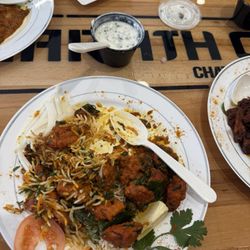 Bharath Cafe - Franklin St - Vijayawada Chicken Biryani