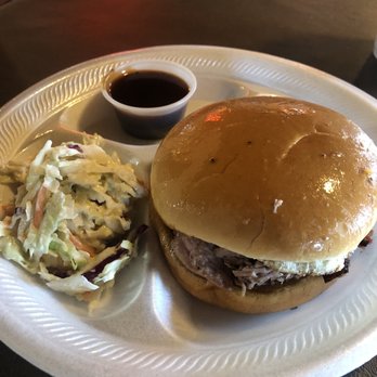 Red Barn Bar-B-Que - Chopped Sandwich for my coworker. - Barbeque Near Me - Colleyville, Texas Red Barn Bar-B-Que - Chopped Sandwich for my coworker. - Barbeque Near Me - Colleyville, Texas