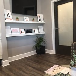 St. Petersburg Dermatology - Product info in the waiting area