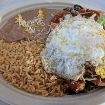 Tata's Burritos - Chili Relleno Plate with a Fried Egg. - Mexican Near Me - Loveland, Colorado