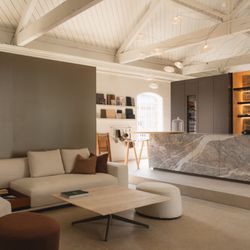 Abitalia South Coast - Verzelloni Sofa displayed along with Zampieri Kitchen