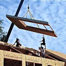 Structural Insulated Panel Roof Install