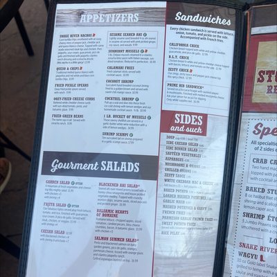Menu photo 4 Stockman's Restaurant Idaho Falls, ID Menu photo 4 Stockman's Restaurant Idaho Falls, ID
