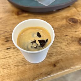 Double espresso over ice Double espresso over ice