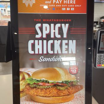 Whataburger - Ordering kiosk menu - Fast Food Near Me - Atlanta, Georgia Whataburger - Ordering kiosk menu - Fast Food Near Me - Atlanta, Georgia