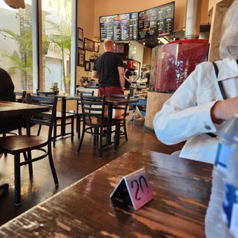 Parma Pizzeria Napoletana - Somewhat limited seating that was filling up fast. - Pizza Near Me - Thousand Oaks, California
