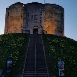 Clifford's Tower at dusk