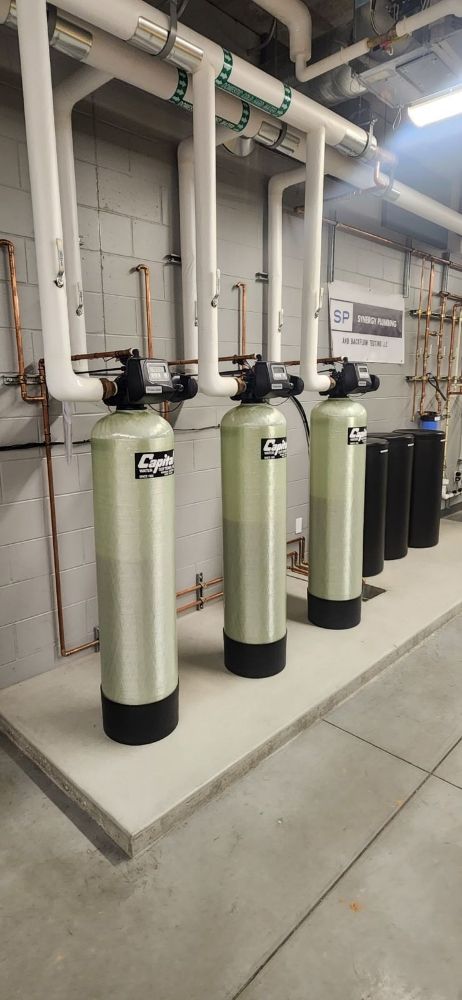 Slide of Synergy Plumbing and Backflow Testing