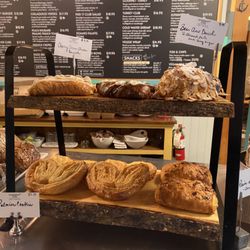 Gourmet Girl Cafe and Catering - Bear claw is $4.95. Got charged $5.25 because they put into pastry bag.