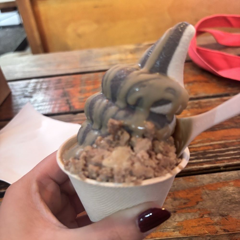 Tahini soft serve Tahini soft serve