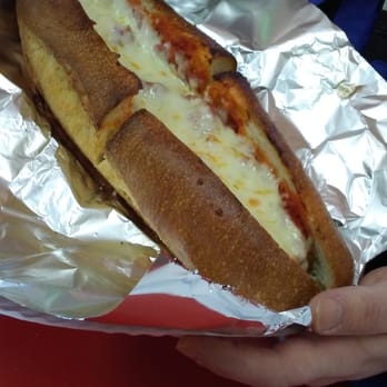 Lo Duca Pizza - Giant meatball parm! - Pizza Near Me - Brooklyn, New York