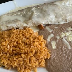 Del Sur Mexican Grill - Burrito rice and beans, can't go wrong. The rice has a real authentic flavor. Enjoy