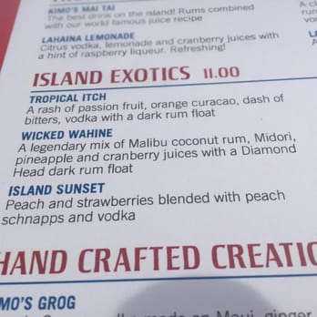 Kimo's Maui - Seafood Near Me - Lahaina, Hawaii Kimo's Maui - Seafood Near Me - Lahaina, Hawaii