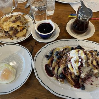The Birch Door Cafe - Blueberry Lemon Cobbler French Toast - Breakfast & Brunch Near Me - Bellingham, Washington The Birch Door Cafe - Blueberry Lemon Cobbler French Toast - Breakfast & Brunch Near Me - Bellingham, Washington