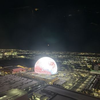 The High Roller - Photo taken from the gondola on the high roller. I could not get a good photo. We were disappointed. - Amusement Parks Near Me - Las Vegas, Nevada