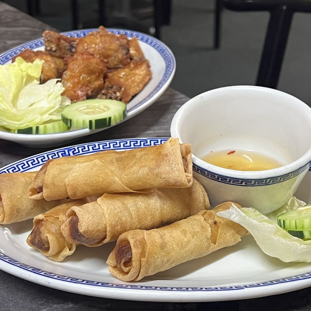 Pho Paradise - Eggrolls 5pc and Chicken Wings - Noodles Near Me - Fresno, California Pho Paradise - Eggrolls 5pc and Chicken Wings - Noodles Near Me - Fresno, California