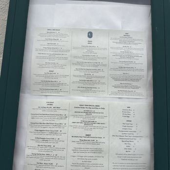 Khao Tiew - Menu - Thai Near Me - San Francisco, California