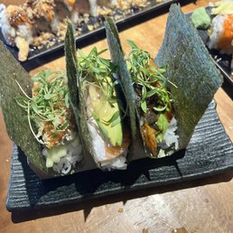 Hand rolls chef choice