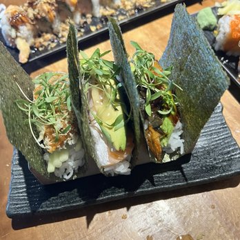 Kakushi Izakaya - Hand rolls chef choice - Sushi Bars Near Me - Newark, California Kakushi Izakaya - Hand rolls chef choice - Sushi Bars Near Me - Newark, California