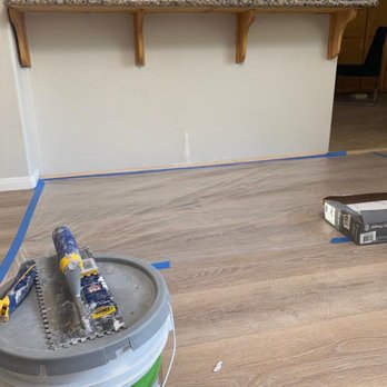 Tim Handy - Replaced flooring. - Handyman Near Me