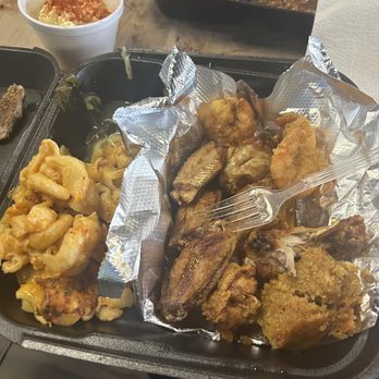 Gotta Have it Grill - Wings & Shrimp with Mac & Chesse with Potato Salad - Southern Near Me - Gardena, California