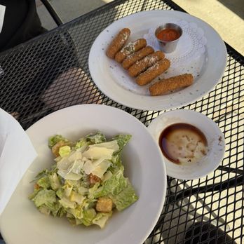 Osteria Grappolo - Cesar Salad and Mozzarella Sticks - Italian Near Me - Solvang, California Osteria Grappolo - Cesar Salad and Mozzarella Sticks - Italian Near Me - Solvang, California