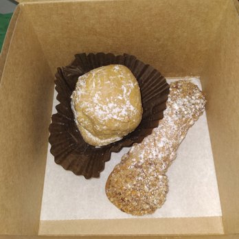 Gianino's Pastries - Cream puff and Rum cannoli - Bakeries Near Me - Sewell, New Jersey