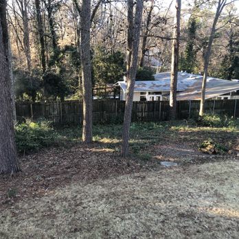 Reliable Hardscape Design - Original overgrowth and debris - Landscaping Near Me - Woodstock, Georgia Reliable Hardscape Design - Original overgrowth and debris - Landscaping Near Me - Woodstock, Georgia