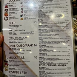Cocktails / Drinks Menu Cocktails / Drinks Menu