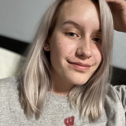 After 2nd session of going platinum (D)