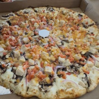 Firehouse Pizza - Classic Chicken Garlic - Pizza Near Me - Roseville, California