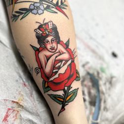 Two Cranes Tattoo
